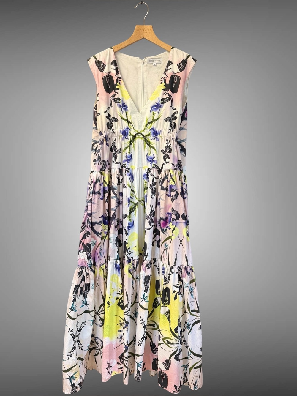 Bibhu Mohapatra Collective x RTR Tiered Floral Dress‎ - Size M $495 MSRP